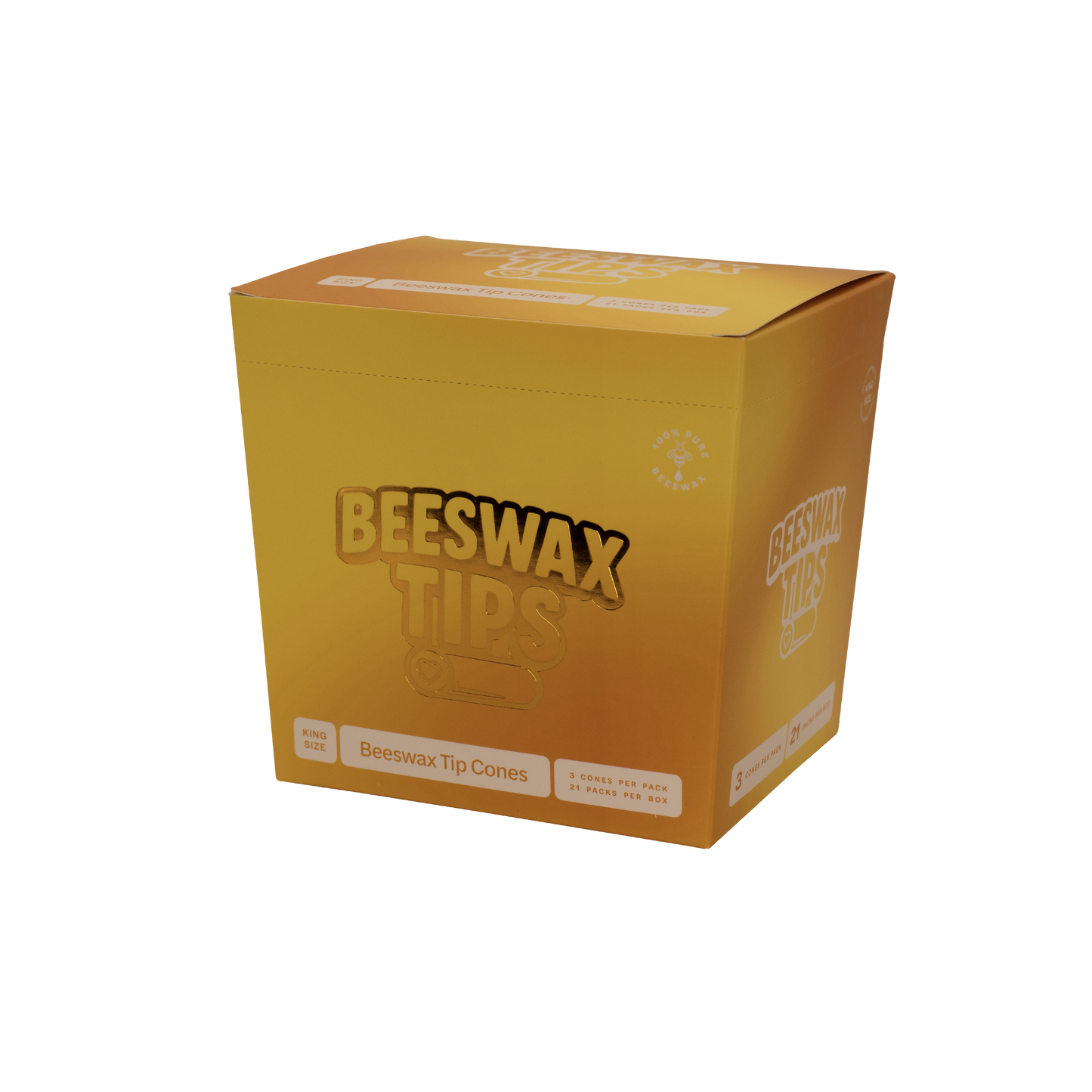 Beeswax Tips King Size Cones [Master Case]