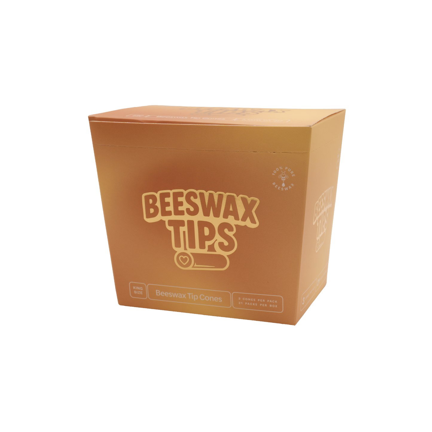 Beeswax Tips - King Size Cones