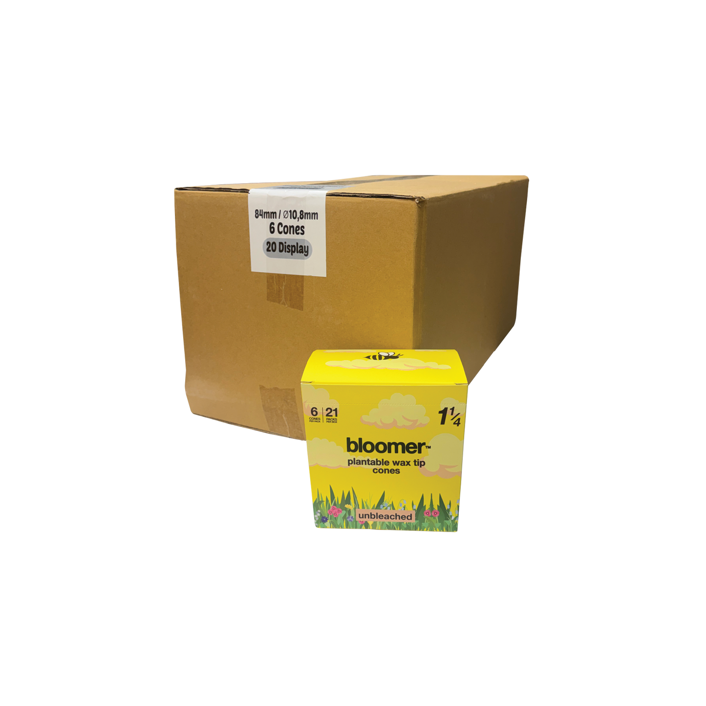 Bloomer - 1.25 Cones - Master Case (20 Displays)