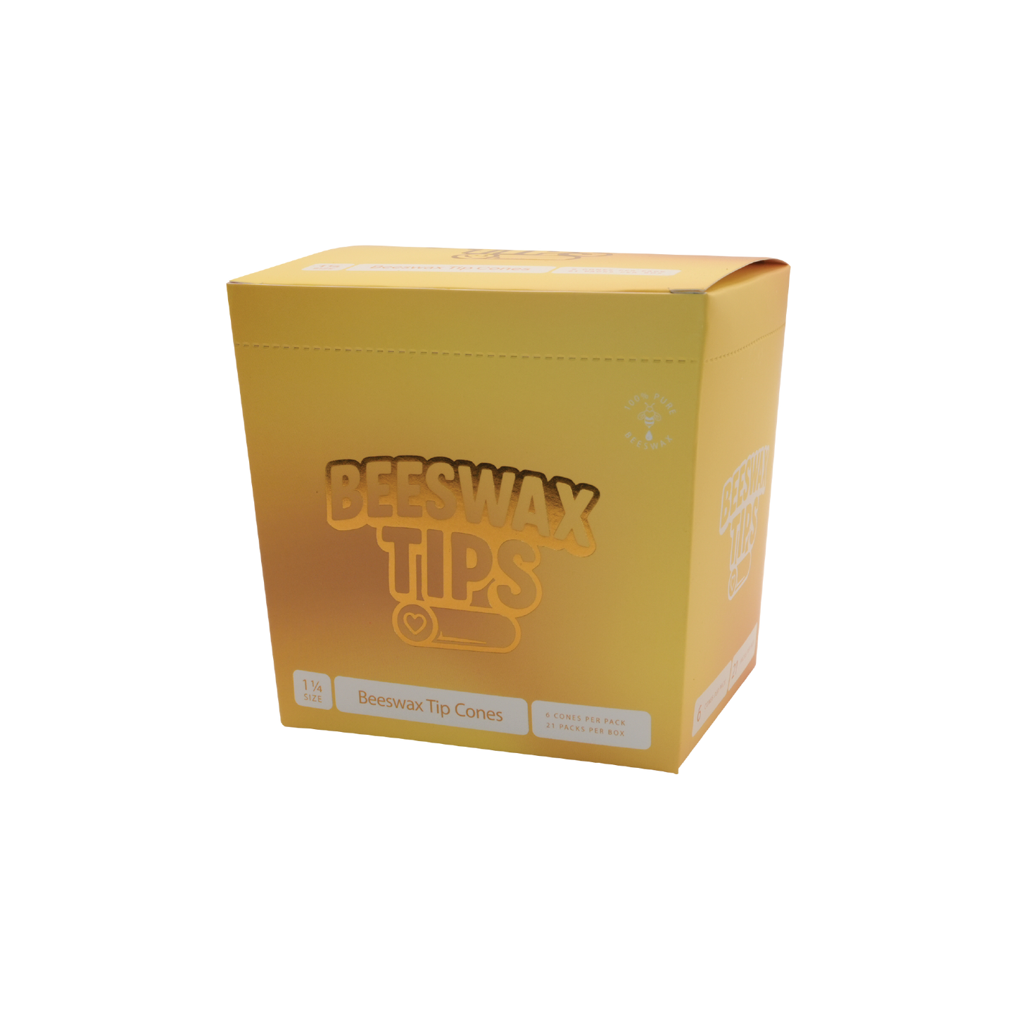 Beeswax Tips - 1.25 Cones